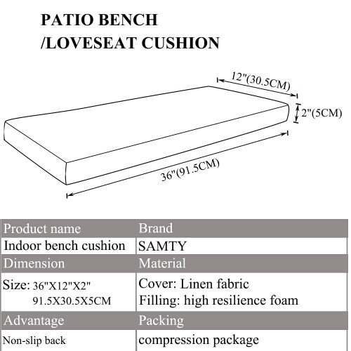 Banc de plaies de banc de chaise en mousse de mousse 1