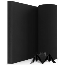 Zwart kartonpapier 8,5 x 11 60 vellen 250 g Zwart printerkarton Zwaar bouwpapier voor het maken van kaarten Afdrukken Ambacht Tekenen Scrapbooking Sn