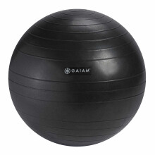 Gaiam Classic Chair Ball - Extra 52cm Balance Ball Charcoal