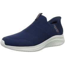 Skechers Men's Ultra Flex 3.0 Smooth Step Hands Free Slip-ins Sneaker Navy 8.5 Wide