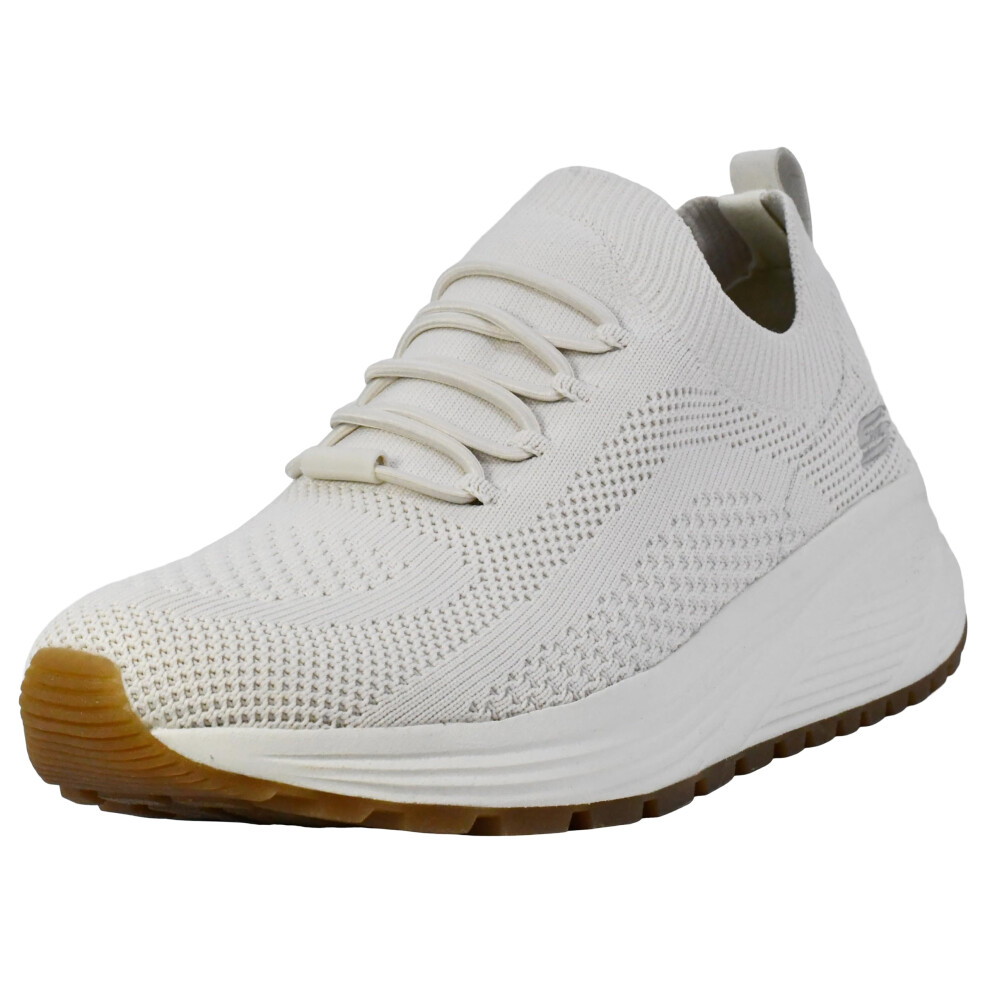 Skechers womens Bobs Sparrow 2.0- Allegiance Crew  Off-white  9