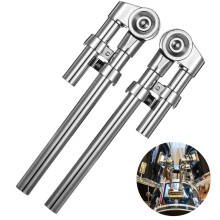 2 supporti per tom drum, supporto per tom, supporto per tom regolabile, robusto supporto di ricambio per tom drum in metallo, supporto stabile pe