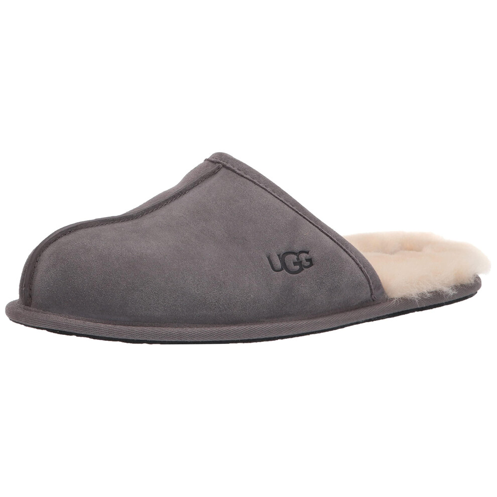 UGG Men's Scuff Slipper  Dark Grey  17