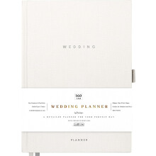Preisgekr ntes Scribble & Dot Hochzeitsplanerbuch und Organizer f r die Braut | Seidenpapier in einer Geschenkbox | Gepolsterter Einband und dick