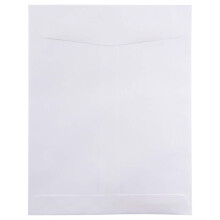 JAM PAPER 8 3/4 x 11 1/4 Avoin pääluettelo Kaupalliset kirjekuoret Valkoinen 50/Pack