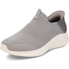 Skechers Men's Ultra Flex 3.0 Smooth Step Hands Free Slip-ins Sneaker Grey 9