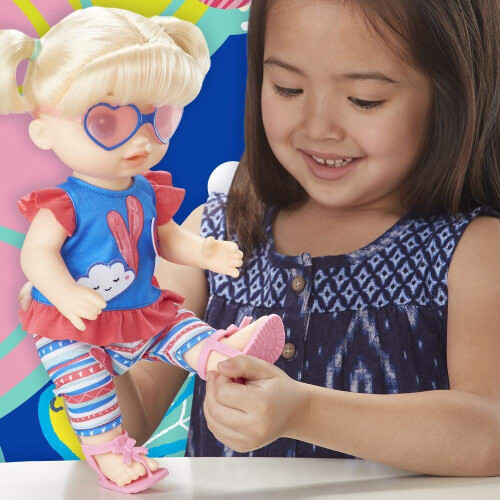 Baby Alive Baby Alive Bambola Bionda Con Stile 2