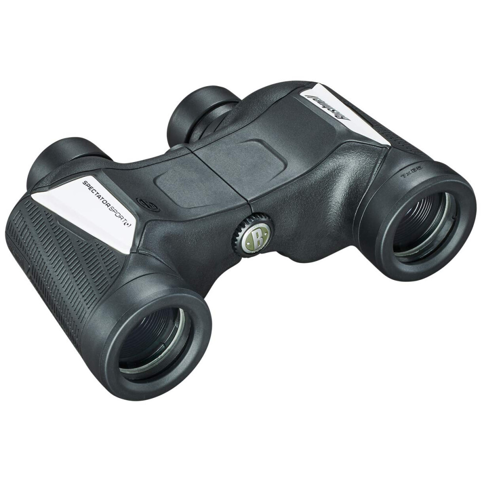 Bushnell Spectator Sport 7x35mm Binoculars  Compact Binoculars for Sports with PermaFocus Technology Black