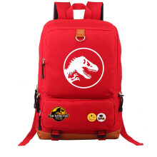 (Red)Jurassic World Park Rucksack Reisetasche Studententasche große Kapazität Kinder Tasche Geschenk