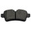 TRQ Rear Brake Pads Ceramic Compatible with 2007-2018 Mini Cooper 2