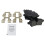 TRQ Rear Brake Pads Ceramic Compatible with 2007-2018 Mini Cooper 1