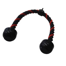 CAP Barbell Deluxe Triceps Rope R?d/Sort