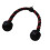CAP Barbell Deluxe Triceps Rope R?d/Sort 1