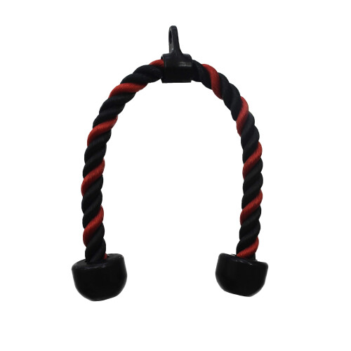 CAP Barbell Deluxe Triceps Rope R?d/Sort 2
