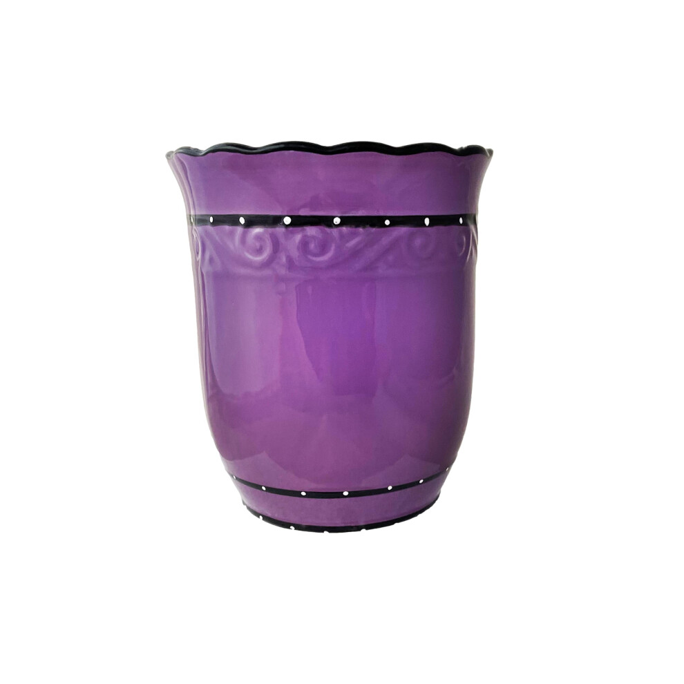 PURPLE RUFFLE UTENSIL HOLDER BY ACK 86039-image-OPC-PGSYKGD-NEW