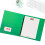 JAM PAPER Plastic 1 inch Binders - Assorted 3 Ring Binders (Red Blue Green & Orange) - 4/Pack 3
