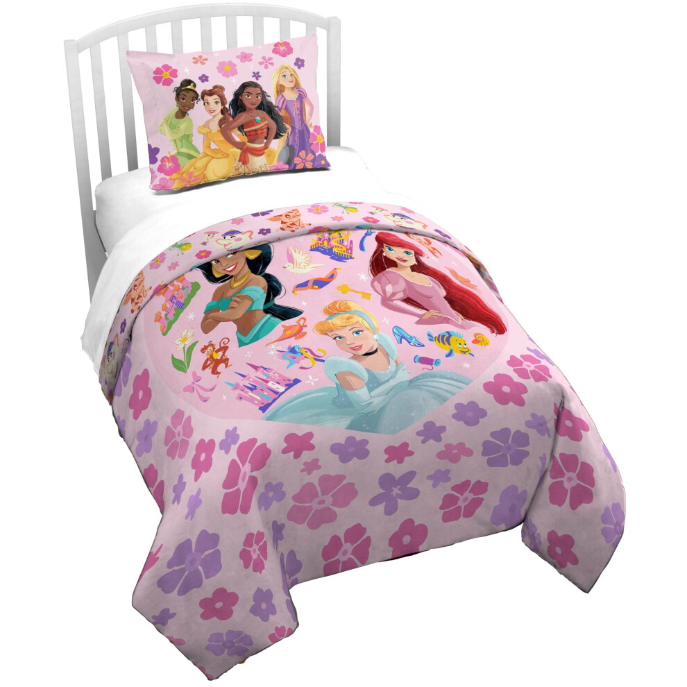 Ensemble de couverture Jay Franco Duvet - Couvre-couette en 2 pi   ces et    ventail de sions de literie pour enfants super doux (insert non inclus)