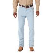 Wrangler Herren Cowboy Cut Active Flex Slim Fit Jeans Bleach 34W x 38L US