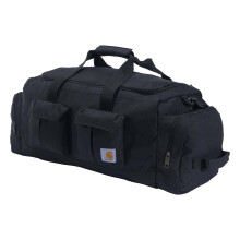 Bolsa de viaje Carhartt 40L Utility, resistente para trabajo, gimnasio y viaje (Negro)