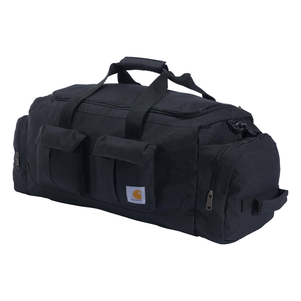 Carhartt 40L Utility  Heavy-Duty Gear Jobsite  Gym  & Travel  Duffel Bag (Black)