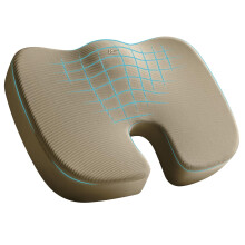 Skechers Memory Foam Poltr na kancelrskou idli Poltr pro levu od bolesti ocasu Poltr na zadecek pro kancelrskou idli Poltr do auta Polt
