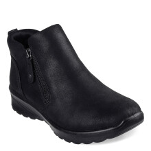 Skechers Modern Comfort Women's Women's Lovely Vibe-Fall in Bloom Ankle Boot Black 10