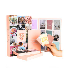 Lamare Vision Board Kit Premium Dream Board Zubehor Komplettes Vision Board Zubehor fur Frauen Mood Board Zubehor & Collage Buch zur Manifest