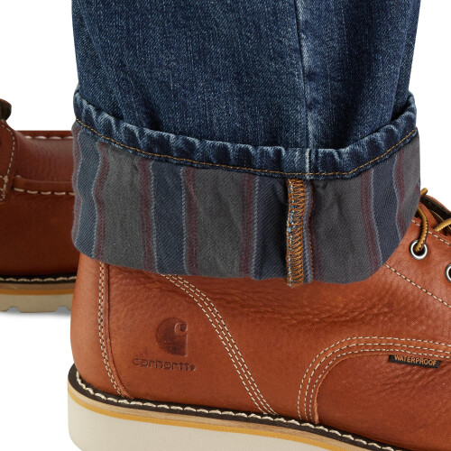 Carhartt Jeans Carhartt Uomo Relaxed Straight Foderati, Canal, W30 x L30 2