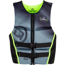 O'Brien Flex V-Back-Schwimmweste fr Herren von der US-Kstenwache zugelassener Auftrieb der Stufe 70 Wassersportaktivitten wie Bootfahren, Padd