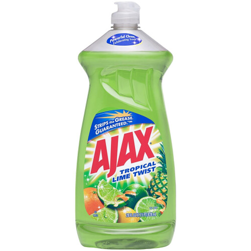 Υγρό πιάτων Ajax Tropical Lime Twist 28 ουγγιών