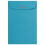 JAM PAPER 6 x 9 Open End Catalog Colored Envelopes with Clasp Closure - Blue Recycled - 100/Pack 2