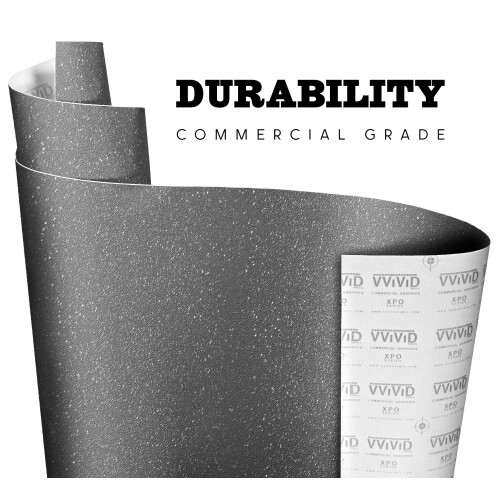 VViViD Grey Indestructible Paint Wrap Vinyylirulla (harmaa - 3FT X 5FT) 2