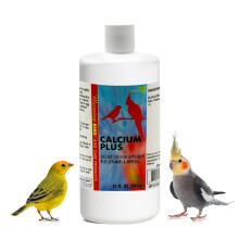Morning Bird Calcium Plus flytande tillskott fr fglar - flytande kalciumformel med magnesium och vitamin D3 kalciumtillskott fr alla fglar -