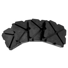 Shark Shark 51665 Western American Mouted Rubber Slip on Lift Packs Pack-4