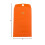 JAM PAPER 6 x 9 Open End Catalog Colored Envelopes with Clasp Closure - Orange Recycled - 100/Pack 3