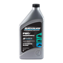 leo de motor Quicksilver 8M0166406 2 tempos PWC/Snowmobile - Mistura Sinttica Premium - 1 Qt.