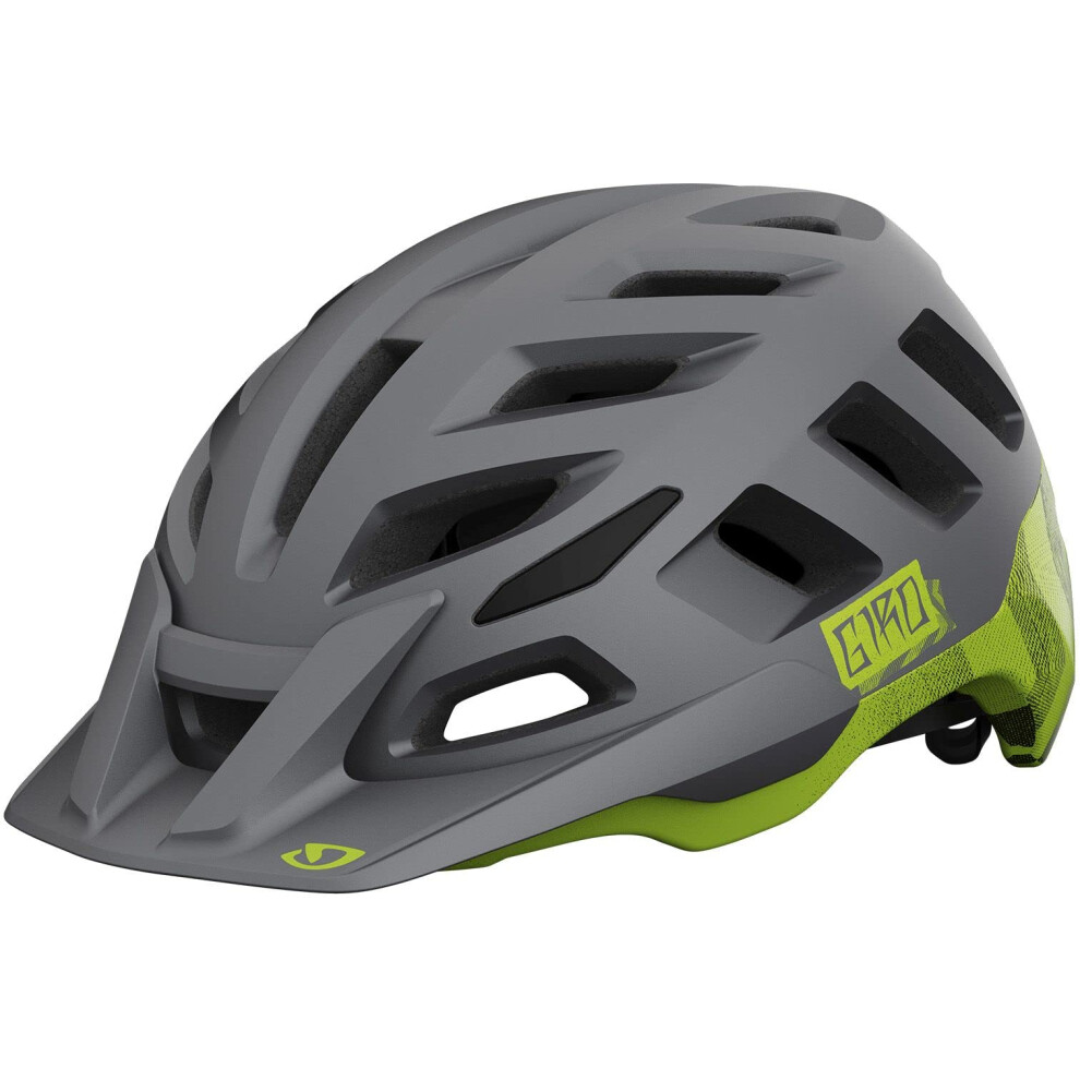 Giro Radix MIPS Adult Dirt Bike Helmet - Matte Metallic Black/Ano Lime - Size L (59-63 cm)