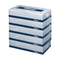 Kleenex(R) 2-laags Gezichtsdoek, Plat, 100 Stuks (Verpakking van 5)