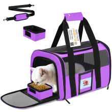 Compagnia aerea per animali domestici di portatore gatto di gatto Sidlato approvato per cani di piccola piccola portata per piccoli animali a meno di