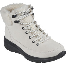 Skechers Women's Glacial Ultra-Woodlands Fashion Boot White/Black 7
