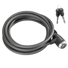 Kryptonite KryptoFlex Bike Lock Cable 2FT/6FT/10FT Long 12mm Thick Heavy Duty Braided Steel Cable Anti-Theft Security Lock for Outdoor Equipment Com