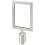 Winco Stanchion Top Sign Frame Stainless Steel 1