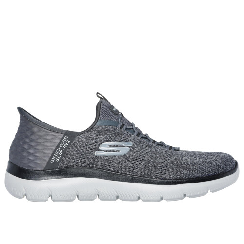 Skechers Skechers Uomini Summits Key Pace Sneaker Slip-in, Charcoal/Nero, 12 1