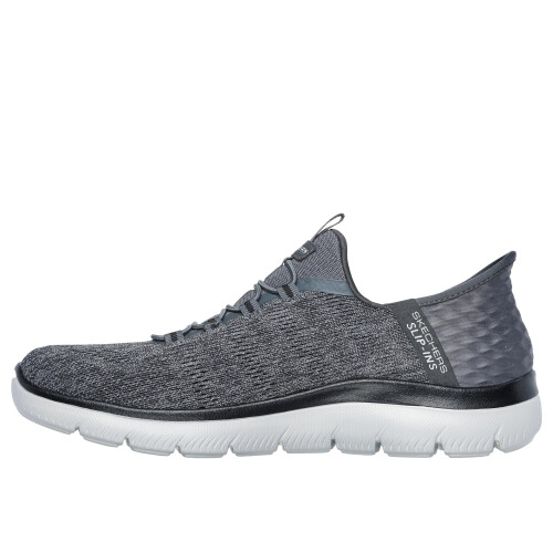 Skechers Skechers Uomini Summits Key Pace Sneaker Slip-in, Charcoal/Nero, 12 2