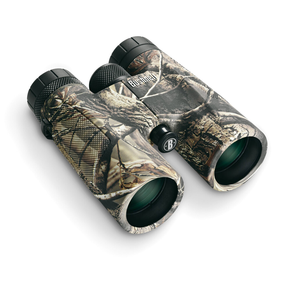 Bushnell PowerView 10x42 Roof Prism Binocular (Realtree AP Camo)