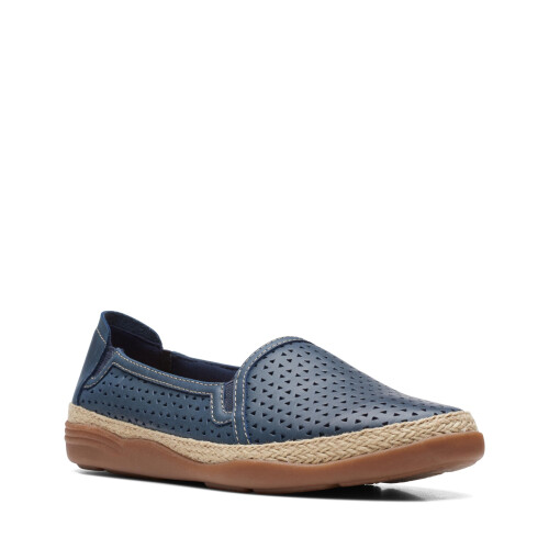 Clarks Clarks Women's Elaina Ruby Loafer  Navy Leather  7 2