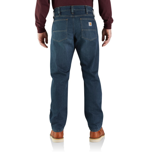 Carhartt Carhartt Jeans Uomini Relaxed Straight Rugged Flex Foderati, Rapids, W36 x L30 1