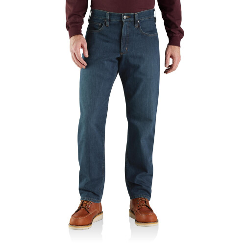 Carhartt Carhartt Jeans Uomini Relaxed Straight Rugged Flex Foderati, Rapids, W36 x L30