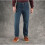 Carhartt Carhartt Jeans Uomini Relaxed Straight Rugged Flex Foderati, Rapids, W36 x L30 5
