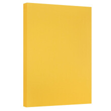 JAM PAPER Vellum Bristol 65lb Karton – 11 x 17 Ledger Size Coverstock – 147 g/m² – Goldenrod – 50 Tabloidblätter/Packung